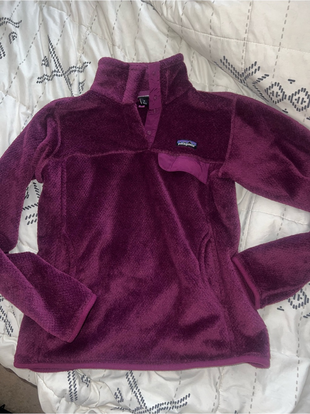 Patagonia Re-Tool fleece 1/4 snap. Medium.